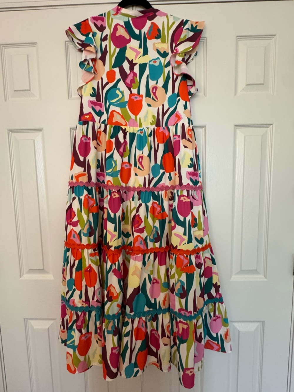 CROSBY Multicolor Floral Tiered Dress - Picture 2 of 4